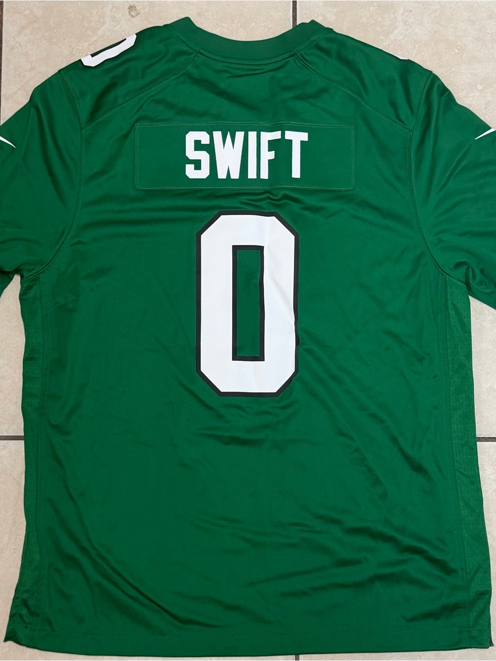 Philadelphia Eagles DeAndre Swift Kelly Green Home NFL Jersey